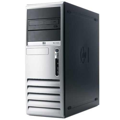 Fast HP DC7600 Computer Tower Desktop Pentium 4 HT 3.4Ghz 2GB/500GB/DVD-ROM Keyboard/Mouse/Recovery CD included