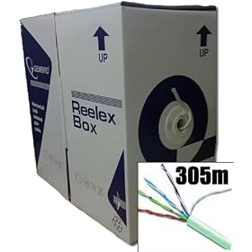 Gembird 1000ft AWG 24 CCA UTP Solid Cat5e Cable