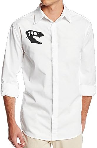 Jurasic World Duola Men's Gentle Long Sleeve Shirt - SizeXL White