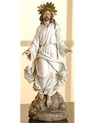 12" Risen Christ Jesus Statue Figurine Resurrection