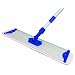 Wilen C714000, Microfiber Pro Lightweight Aluminum Flat Mop Telescopic Handle, 60" Length, Blue/Silver (Case of 10)