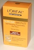 Loreal Sublime Bronze Self Tanning Towelettes Face, Medium Natural Tan