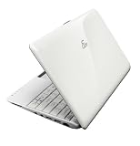 Asus 1005HA 10-inch Netbook (Intel Atom N270 1.6 GHz Processor, 1 GB RAM, 160 GB HDD, WLAN, Webcam, up to 8.5 Hours Battery, Windows XP, Windows Live Suite, White)