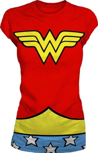  WONDER WOMEN JUNIORS COSTUME TEE