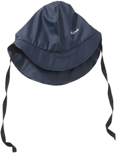 Playshoes Unisex - Baby M&uuml;tzchen 408951 Regenm&uuml;tze mit Baumwoll-Futter, Gr. 47, Blau (11 m Preisvergleich