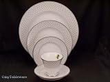Waterford China Crosshaven Platinum 5 Pc Place Setting(s)