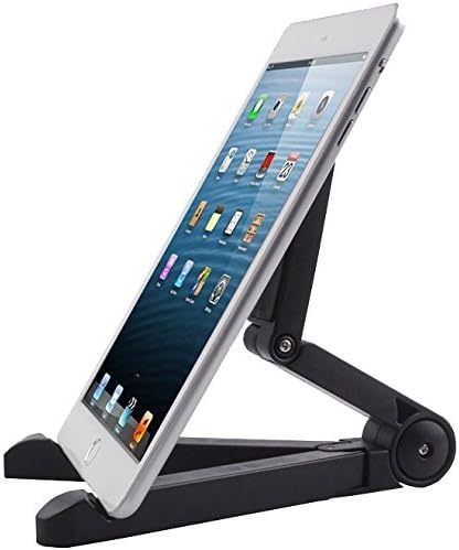 Stationary Station tablet stand, ipad, kindle fire or any galaxy tab, adjustable, slim and easy to carry along, folds to three positions!! great