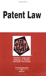 Patent Law in a Nutshell