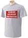 HE WHO DIES WITH THE MOST MARX TRAINS WINS Adult Short Sleeve T-Shirt GREY LARGE