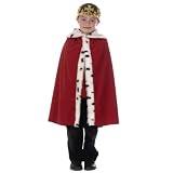 Childs Deluxe King Cloak - Red