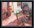 Art Poster Metal Framed Print - Flowers Pot - Artist: Edward Noott- Poster Size: 8 X 10