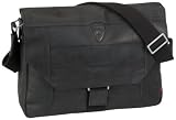 Strellson Hunter 02/92/14119-900, Herren Umhngetasche, schwarz, (black 900), 40 x 34 x 7.5 (BxHxT)