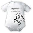 Babybody mit Druck GEBT MIR MILCH UND KEINER WIRD VERLETZT / kurz-und langarm / Gr. 50 - 104