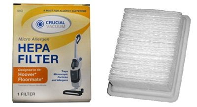 Hoover Floormate WASHABLE, REUSABLE Filter; Compare With Hoover Part #40112050