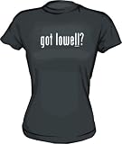 got lowell? Women's tee Shirt in 6 Colors Small thru XL
