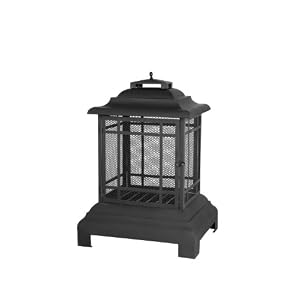 Rectangle Pagoda Patio Fireplace