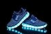 Unisex Sneakers USB Charging Light Colorful Glowing Leisure Flat Shoes