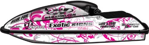Exotic Signs Yamaha SuperJet Freestyle Stoyer Vine Graphic Kit - EY0010FSJ (041 Pink / 071 Grey / 070 Black)
