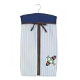 Sumersault 1 2 3 Go Diaper Stacker, Blue/Cream