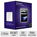 AMD Phenom II X6 1045T Box Prozessor (2,7GHz, Sockel AM3 , 1MB Cache, 95 Watt)