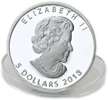2013 Canadian Maple Leaf Anniversary 5 Dollars 1oz 9999 Fine Silver Collectible Coins Hobby Coin Collecting From Gracenn