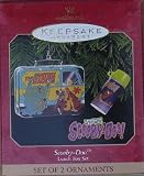 Scooby Doo Hallmark Christmas Ornament (2) Pc Lunch Box Set
