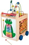 Eigenschaften DEMA / DEMA Fahrbarer Motorikwürfel Multifunktions-Spielwagen Rollo