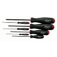 Bondhus 10687 Set of 7 Balldriver Screwdrivers, ProGuard Finish, sizes 1.27-5mm