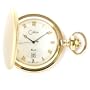 Colibri Swiss Collection Hunting Case Goldtone Pocket Watch Classic PWS096101