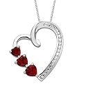 18" Heart Pendant Necklace