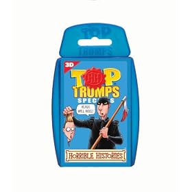 Top Trumps Specials 3d Horrible Histories Card Game by 