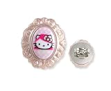 Tarina Tarantino Hello Kitty Pink Head Portrait Baroque Ring -