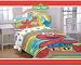 Sesame Street Stripes and Letters Comforter