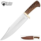 Timber Rattler Rosewood Hunting Bowie