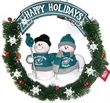 Philadelphia Eagles 20'' Team Snowman Wreath