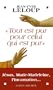 Tout est pur pour celui qui est pur:J�sus, Marie Madeleine, l'Incarnation...