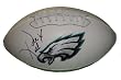 Kevin Kolb Autographed Philadelphia Eagles Logo Football, Proof Photo
