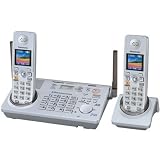 Panasonic KX TG5777 - Cordless phone w/ answering system & caller ID - 5.8 GHz + 1 additional handset