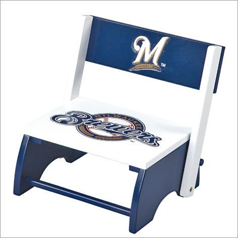 Childrens Toyshop  Toys : Guidecraft Milwaukee Brewers Flip-Up Step-Up