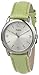Timex Women's T2P1212M Green Metallic Lizard Patterned Leather Strap Watch