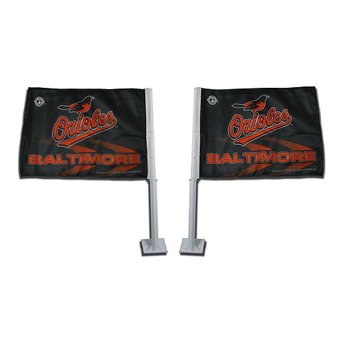 Baltimore Orioles Car Flag Set