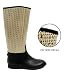 CLEARANCE Tamara Henriques Tweed Print Women's Waterproof Rubber Rain Boots