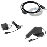 USB Data Cable + Rapid Car + Home Travel Charger for LG Xenon GR500