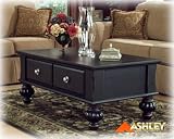 Concord Vines Rectangular Storage Cocktail Table By Ashley Furniture