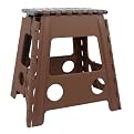Easy Fold Step Stool - Brown (9")