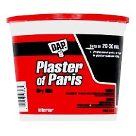 6 Pack Dap 10308 Plaster of Paris (Dry Mix) 4-lb Tub