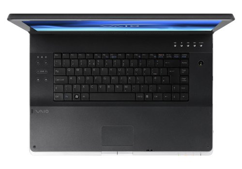 Sony VAIO VGN-AR710E & B 17-inch Laptop (1.6 GHz Intel Pentium Dual Core T2330 Processor, 2 GB RAM, 200 GB Hard Drive, Vista Premium) Black image