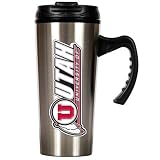 Utah Utes 16oz Stainless Steel Travel Mug