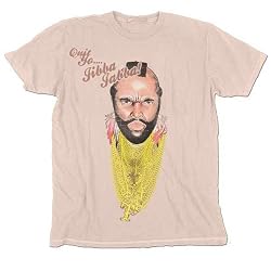A-Team Mr. T Jibba Jabba Beige T-shirt Tee