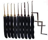 Picklock24 Einsteiger-Dietrich-Set (9 Picks + 2 Spanner) Produktbild